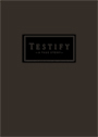 TESTIFY - CHARCOAL COVER STOCK